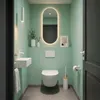 Badezimmer Accessoires Set, Badset Zubehörset 6-teilig oval Produktbild-Vorschau 8