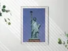 Freiheitsstatue in den USA New York– Wandbild mit Rahmen – Produktbild-Vorschau 2