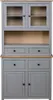 vidaXL Deska barowa szara 93×40,5×180 cm lite drewno Podgląd zdjęcia produktu 3
