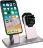 Wisam® 2 in 1 Aluminium Ladestation für Apple Watch iPhone Produktbild-Vorschau 1