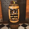 Stojan na víno, drevená vinotéka, drevený sud, výška 80 cm, Náhľad obrázku produktu 2