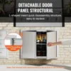 SucceBuy Porta di accesso al barbecue, 787 x 609 mm, doppia Anteprima dell’immagine prodotto 4