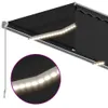 vidaXL Marquise manuellement rétractable avec store & LED Voir les images du produit 9