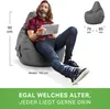 Green Bean® Sitzsack mit Rückenlehne "Cozy" 80x70x90cm - Produktbild-Vorschau 5