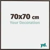 A graphic displaying product dimensions and a tagline. Produktbild-Vorschau