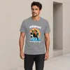 Camiseta para hombre, color gris, con el texto "Undiagnosed Vista previa de la imagen del producto 3