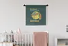 MuchoWow® Wandteppich Wandbehang Vintage - Surfbrett - Produktbild-Vorschau 1