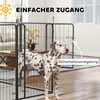 PawHut ohrádka pro štěňata 8 rohový výběh pro štěňata s 8 Náhled obrázku produktu 5
