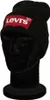Levi's Herren Oversized Batwing Beanie Strickmütze, Schwarz Produktbild-Vorschau 7