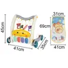 2 in 1 Lauflernhilfe Lauflernwagen Spielmatte mit Produktbild-Vorschau 10
