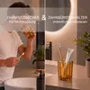 3-teiliges Badaccessoires Set aus Glas, Seifenspender mit Produktbild-Vorschau 5