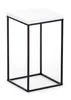 Howhomely Flower Stool Metal Black / White 40x24x24cm - Náhled obrázku produktu 4