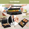 Grill presse-panini 3-en-1 1800W avec plaques antiadhésives Voir les images du produit 3