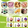 Dessert Spritzbeutel Set – Edelstahl Spritzgebäck Kit mit 6 Produktbild-Vorschau 4
