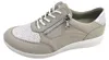Lugina Schnürschuh - Silber Veloursleder Größe: 38 Normal Produktbild-Vorschau 35