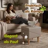 Outentin Klappbare Hundetreppe & Hunderampe für Sofa und Produktbild-Vorschau 7