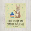 Mr. & Mrs. Panda Tagesdecke Hase Eier Malen - Blumig - Produktbild-Vorschau 2