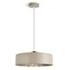Lampa Sufitowa Wisząca Żyrandol Beżowa ECRU Złoto 1xE27 LED Podgląd zdjęcia produktu 1