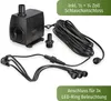 CLGarden Springbrunnen Pumpe Set SP3-S mit warmweißer LED Produktbild-Vorschau 2
