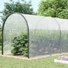 vidaXL Transparente Plane mit Ösen 10x10 m Polyethylen Produktbild-Vorschau 2