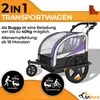 SAMAX Obrotowa przyczepka rowerowa 360° 2w1 jogger - Podgląd zdjęcia produktu 2