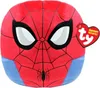 A close-up of a Spiderman-themed plush toy. Náhled obrázku produktu