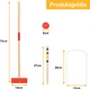 Jeu de croquet Hengda, croquet pour 4 joueurs enfants Voir les images du produit 3