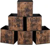 Boîtes de rangement Relaxdays, lot de 6, H x l x P : 33 x Voir les images du produit 1