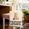 Mr. & Mrs. Panda Tote Bag Maurerin Herz - Transparent - Produktbild-Vorschau 2
