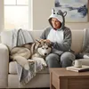 Pigiama Onesie Kigurumi Costume Travestimento Grigio Husky Anteprima dell’immagine prodotto 3