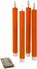 S/4 tlg. LED Stabkerze, Echtwachs/Kunststoff/LED, H. 24,5 Produktbild-Vorschau 4