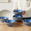 Schüssel Set 6stück Ø20 cm Müslischale Suppenschüssel Produktbild-Vorschau 4