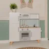 Bandits & Angels Holz Kinderküche XL Modern Weiß/Grau ab 3 Produktbild-Vorschau 6