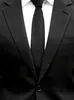 Slim Fit Anzug Herren Schwarz - Business & Party Größe: 56 Produktbild-Vorschau 6