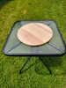 Rundes Schneidebrett aus Holz 45 cm | Pizza-Servierbrett Produktbild-Vorschau 4