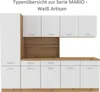 Buffet Küche Mario 100cm Küchenzeile Küchenblock Produktbild-Vorschau 3