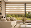 Doppelrollo Tag und Nacht 55x150 cm, Farbe Beige, Klemmfix Produktbild-Vorschau 2