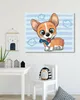 Diamondi - Diamond painting - NIEDLICHER HUND MIT FLIEGE, Produktbild-Vorschau 2