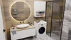 Armoire de salle de bain inférieure au-dessus de la machine Voir les images du produit 17