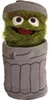 Living Puppets Handpuppe Oskar Sesamstrasse 65 cm SE104 Produktbild-Vorschau 1