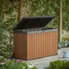 Keter Gartentruhe Darwin 670 L Braun Ecom Produktbild-Vorschau 2