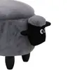 SVITA ANIMAL STORAGE Kinderhocker Tierhocker mit Stauraum Produktbild-Vorschau 2