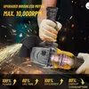 Akku-Winkelschleifer, bürstenlose Motoren, Metallschleifer, Produktbild-Vorschau 2