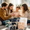 Cadeaupapierset mit Marmormuster - 5 Rollen à 43 cm x 3 m - Produktbild-Vorschau 4