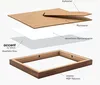 accent by nielsen Holz Bilderrahmen Velino, Walnuss, 13 x Produktbild-Vorschau 4