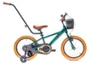 Vélo enfant 16" verdoyant avec laisse verte Voir les images du produit 1