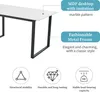 Sweiko Ensemble de salle à manger,(Set,140/180×80×75cm Voir les images du produit 7