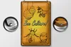 Blechschild Spruch 20x30cm Bee culture Biene Honig Imkerei Produktbild-Vorschau 3