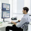 Fellowes Monitorarm mit Standfuß, höhenverstellbar, für 2 Produktbild-Vorschau 9