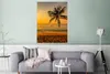 MuchoWow® Poster Palme - Strand - Sonnenuntergang - Meer Produktbild-Vorschau 5